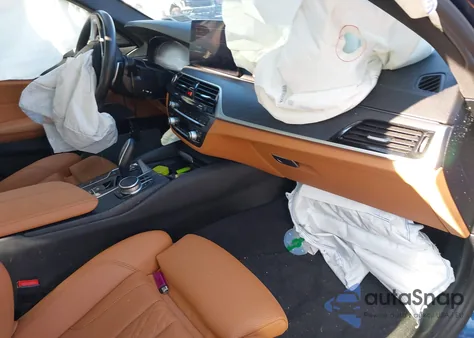 2022 BMW 540 I xDrive из США, поврежденный, VIN WBA73BJ01NWX54655